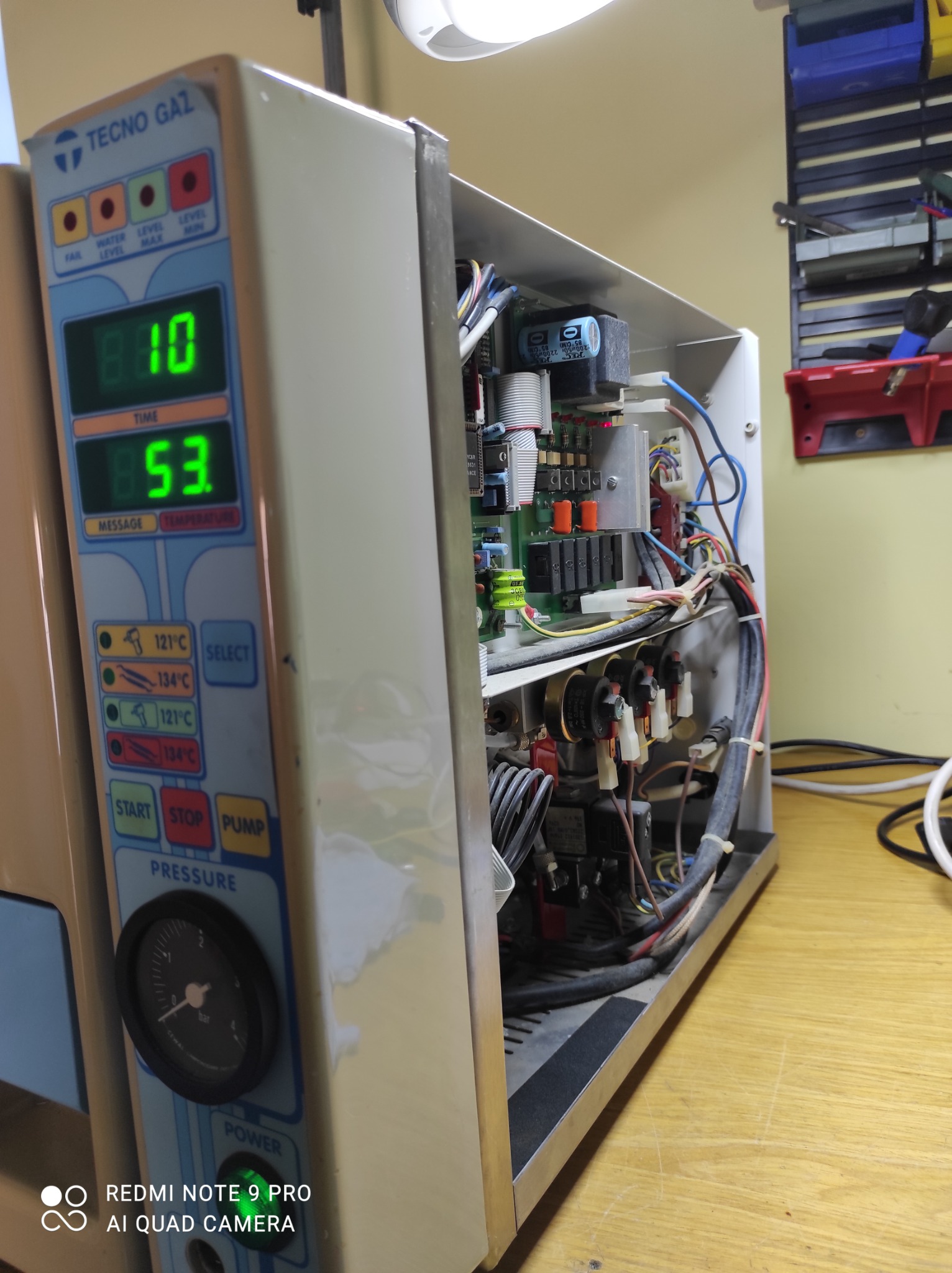 Autoclave Tecno-Gaz aperta